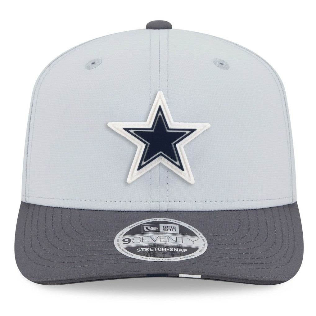 Dallas Cowboys New Era 2025 NFL Training Camp 9SEVENTY Adjustable Hat Gray/Graphite