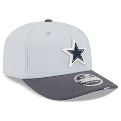 Dallas Cowboys New Era 2025 NFL Training Camp 9SEVENTY Adjustable Hat Gray/Graphite