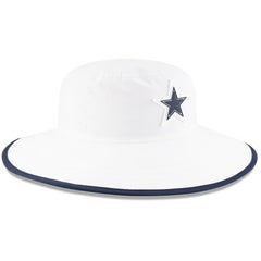 Dallas Cowboys New Era 2025 NFL Training Camp Panama Bucket Hat White