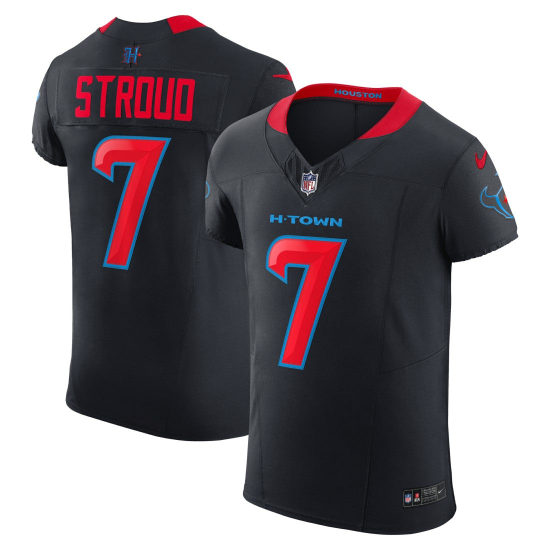 C.J. Stroud Houston Texans Alternate 2 Vapor F.U.S.E. Elite Jersey Navy