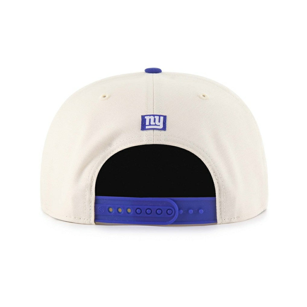 New York Giants '47 Payson Captain Adjustable Hat Natural