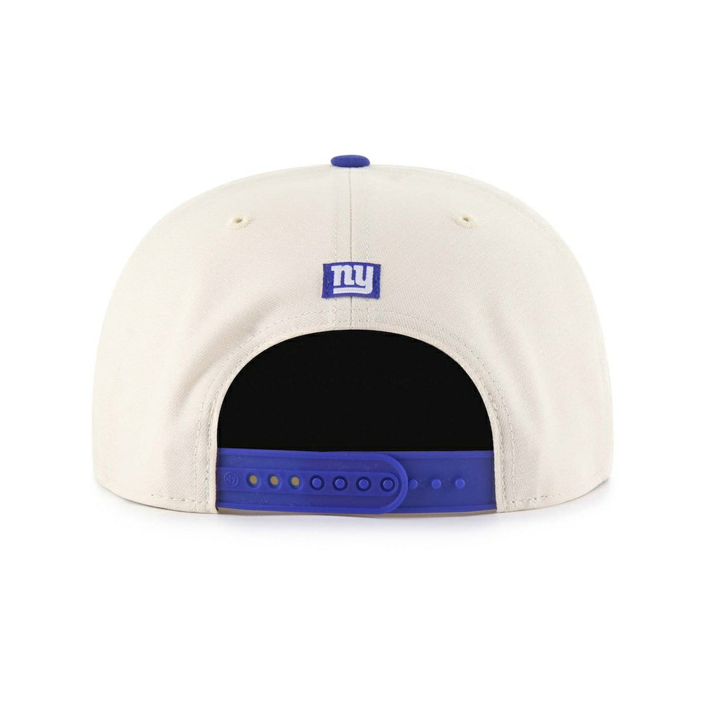 New York Giants '47 Payson Captain Adjustable Hat Natural