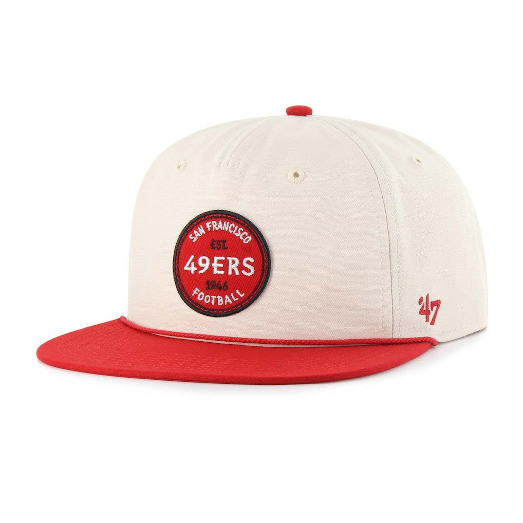 San Francisco 49ers '47 Payson Captain Adjustable Hat Natural