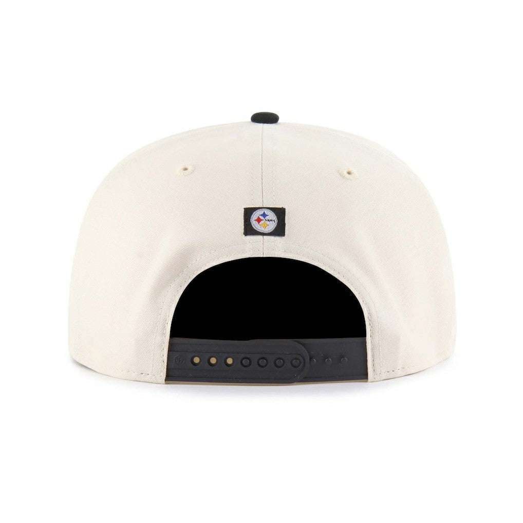 Pittsburgh Steelers '47 Payson Captain Adjustable Hat Natural