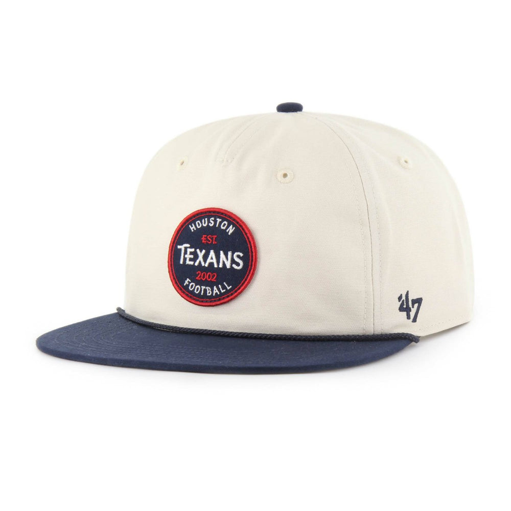 Houston Texans '47 Payson Captain Adjustable Hat Natural