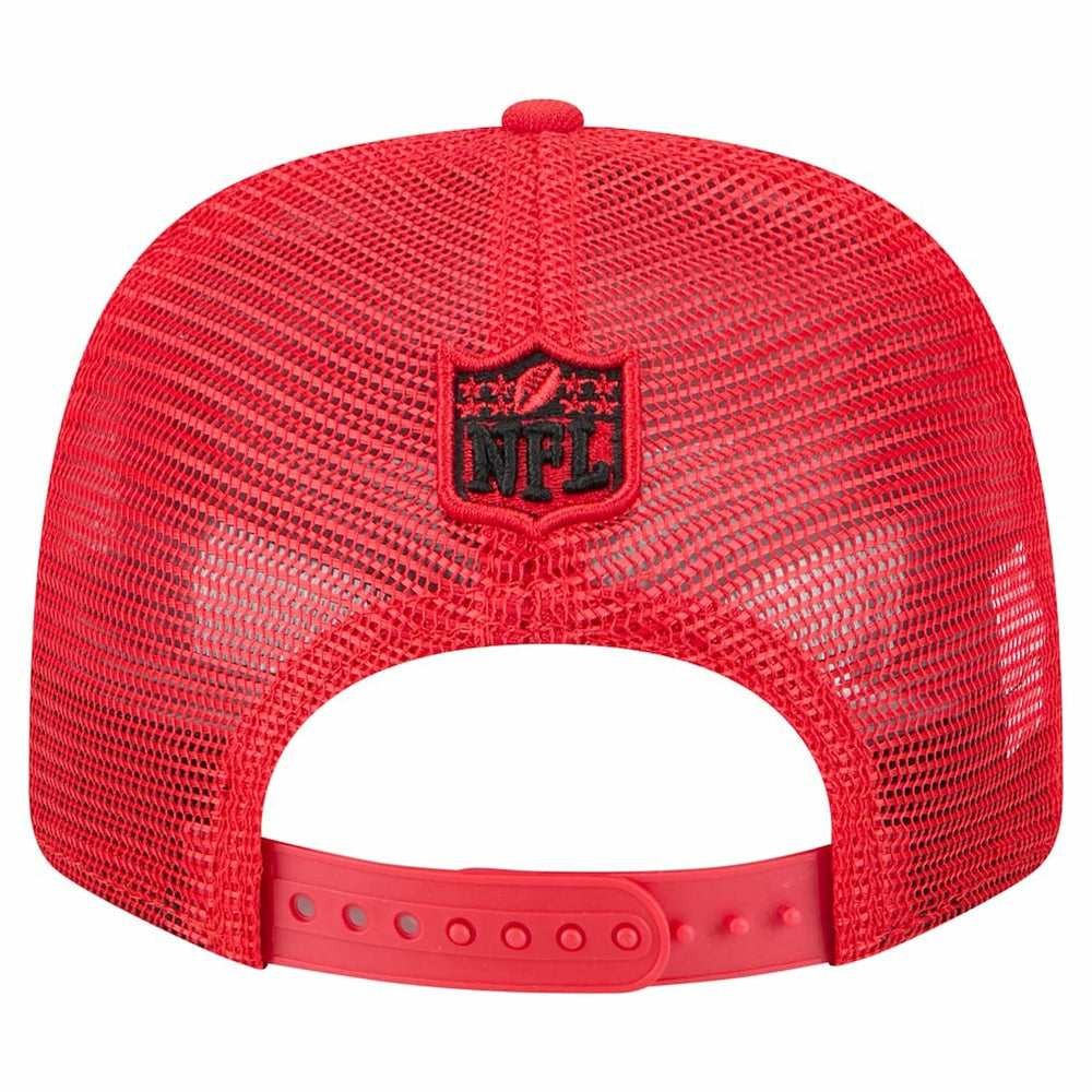 Kansas City Chiefs New Era Team Collection 9SEVENTY Stretch-Snap Adjustable Hat Red