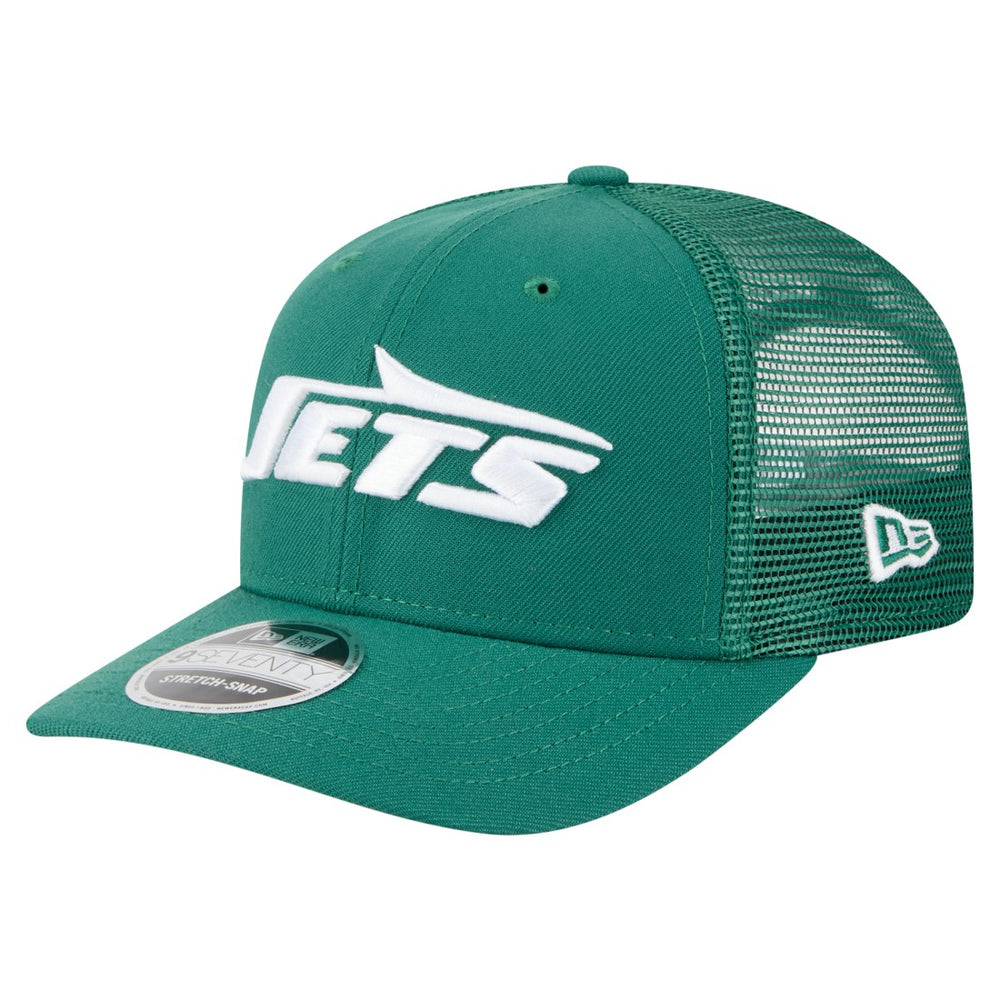 New York Jets New Era Team Collection 9SEVENTY Stretch-Snap Adjustable Hat Green