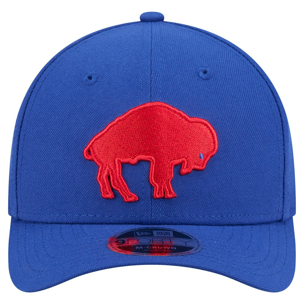Buffalo Bills New Era Team Collection 9FORTY M-Crown Adjustable Hat Royal