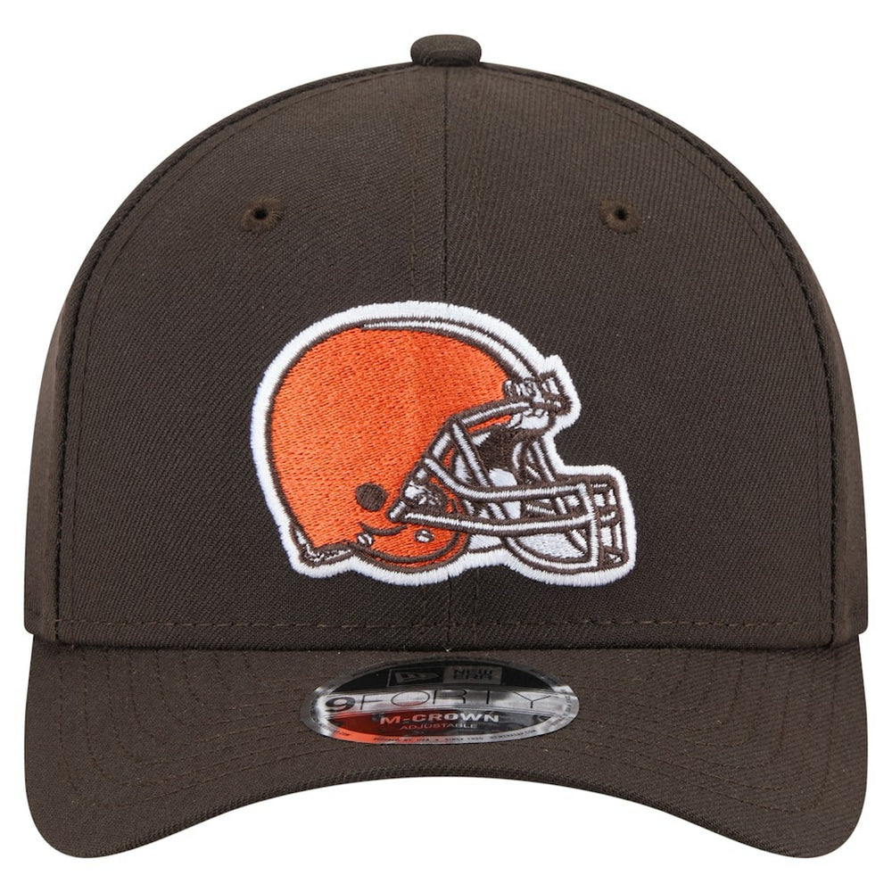 Cleveland Browns New Era Team Collection 9FORTY M-Crown Adjustable Hat Brown