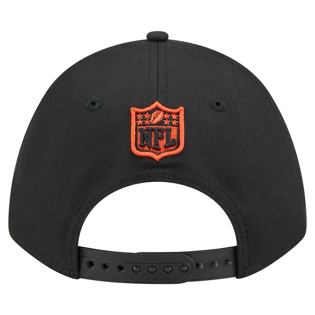 Cincinnati Bengals New Era Team Collection 9FORTY M-Crown Adjustable Hat Black
