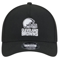 Cleveland Browns New Era Team Collection 9FORTY M-Crown A-Frame Adjustable Hat Black