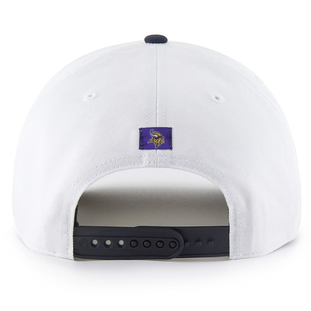 Minnesota Vikings '47 Patriotic Overhand Hitch Adjustable Hat White