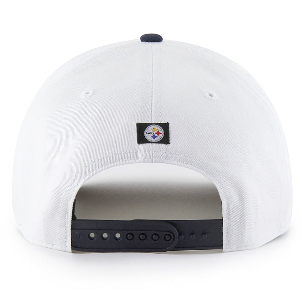 Pittsburgh Steelers '47 Patriotic Overhand Hitch Adjustable Hat White