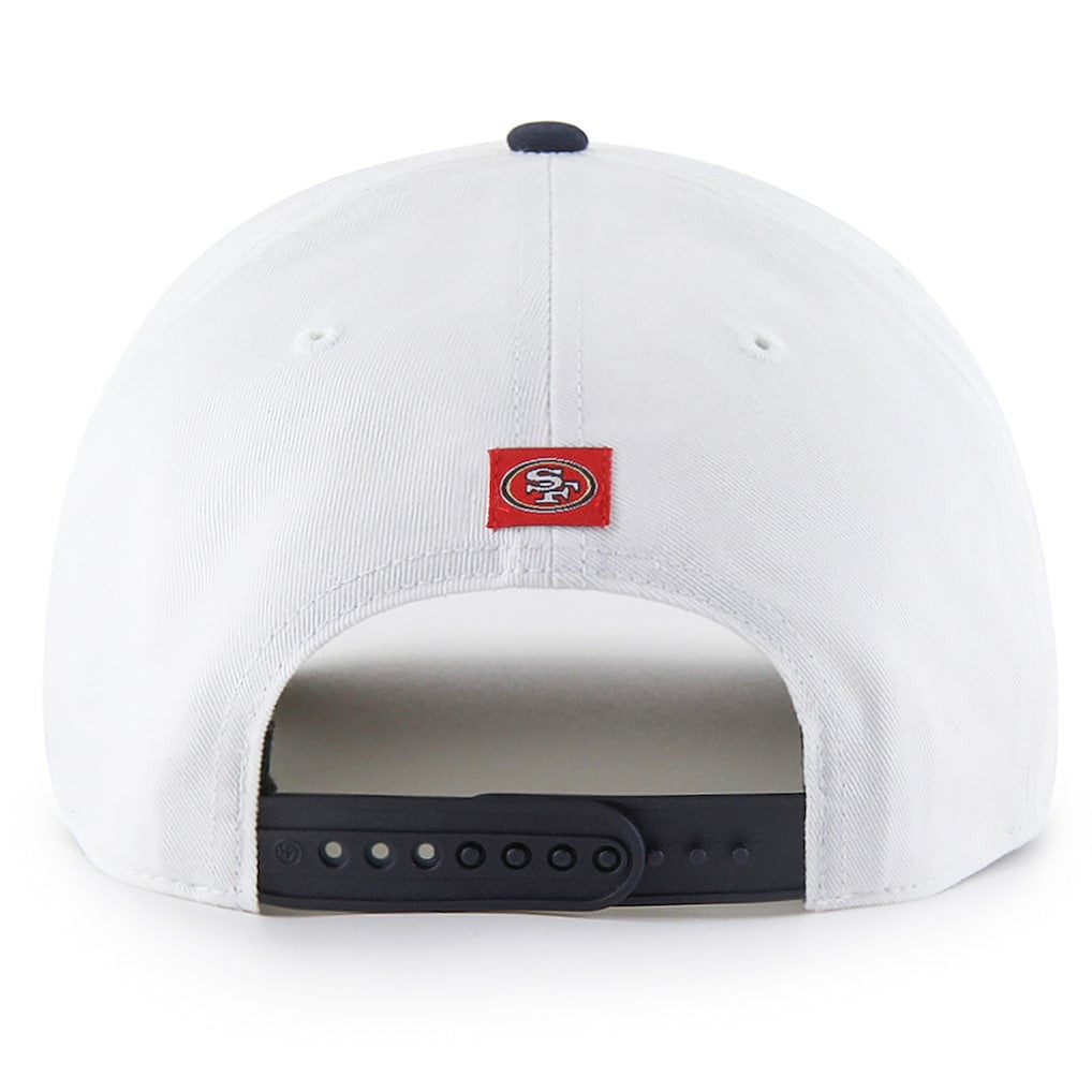 San Francisco 49ers '47 Patriotic Overhand Hitch Adjustable Hat White