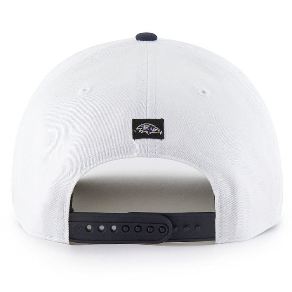 Baltimore Ravens '47 Patriotic Overhand Hitch Adjustable Hat White
