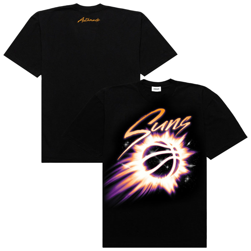 Phoenix Suns Authmade Unisex Ultraviolet T-Shirt Black