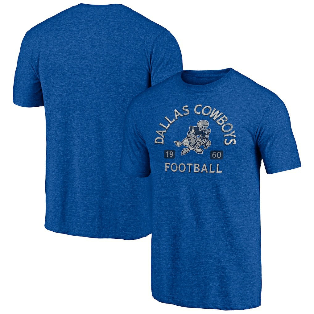 Dallas Cowboys Vintage Tri-Blend T-Shirt Royal