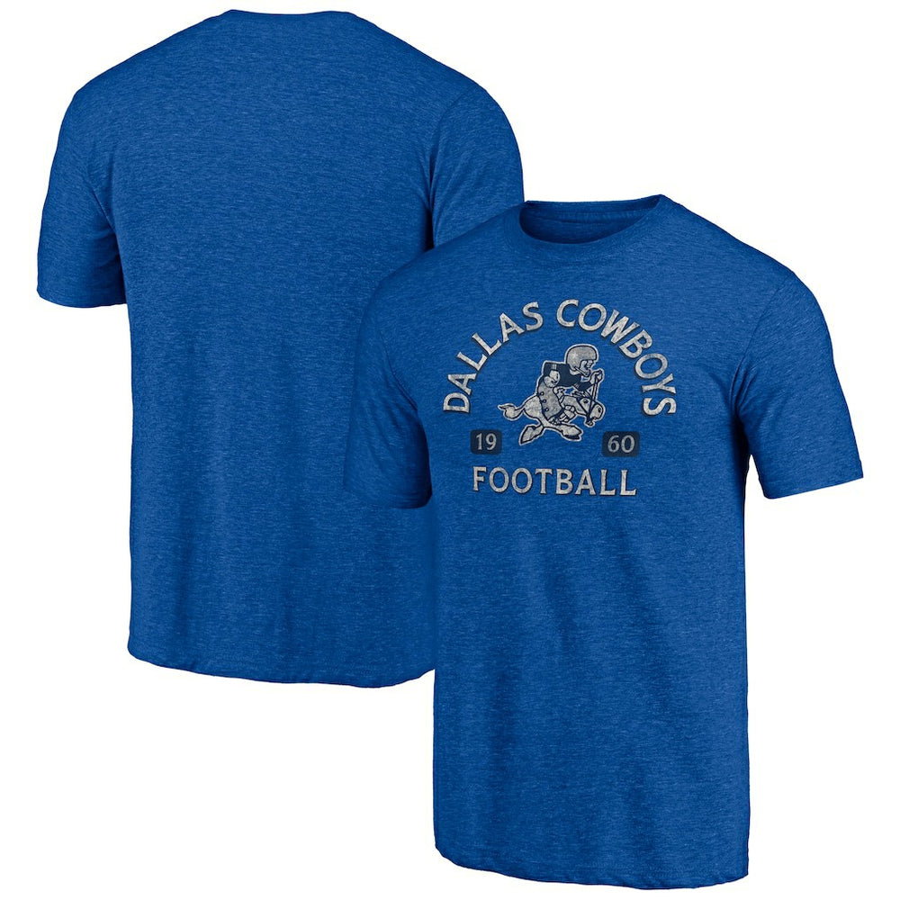 Dallas Cowboys Vintage Tri-Blend T-Shirt Royal