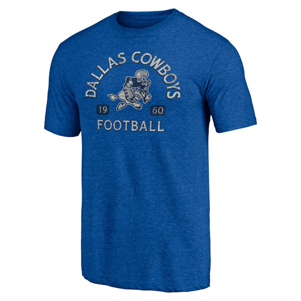 Dallas Cowboys Vintage Tri-Blend T-Shirt Royal