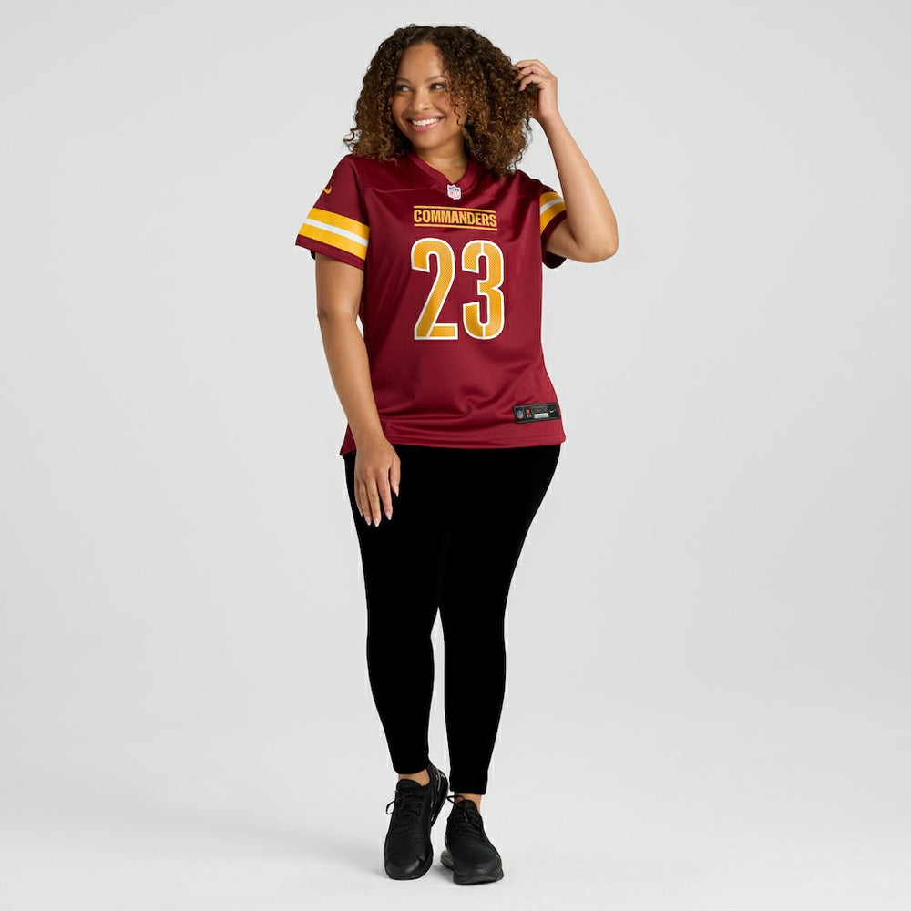 Marshon Lattimore Washington Commanders Women's Team Game Jersey Burgundy
