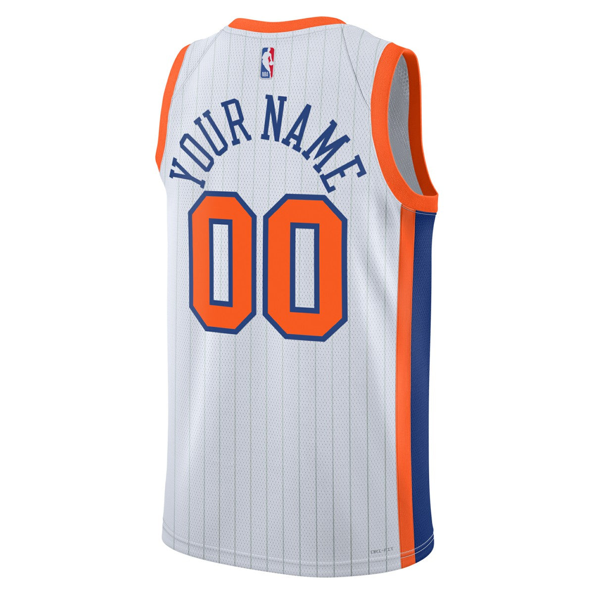New York Knicks Unisex 2024/25 Custom Swingman Jersey City Edition White