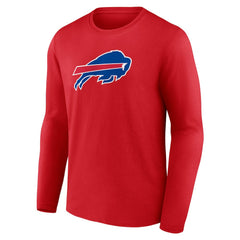 Buffalo Bills Primary Logo Long Sleeve T-Shirt Red