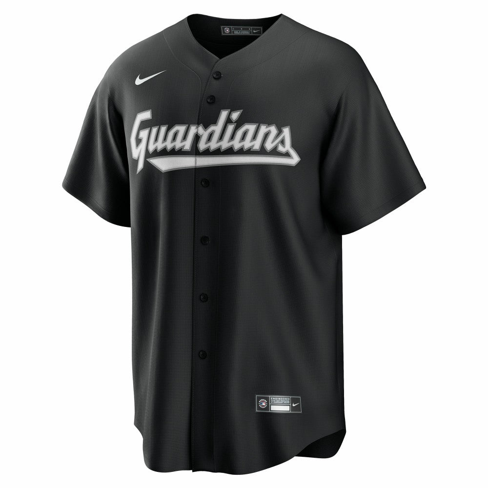 Cleveland Guardians Nike Replica Jersey - Black Jerseys