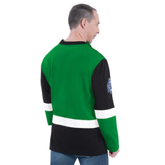 Boston Celtics G-III Sports by Carl Banks Adaptive Rugby Long Sleeve Top Green