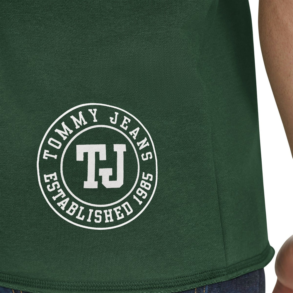 Milwaukee Bucks Tommy Jeans Paul French Terry Short Sleeve Pullover Hoodie Hunter Green