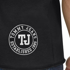 Sacramento Kings Tommy Jeans Paul French Terry Short Sleeve Pullover Hoodie Black