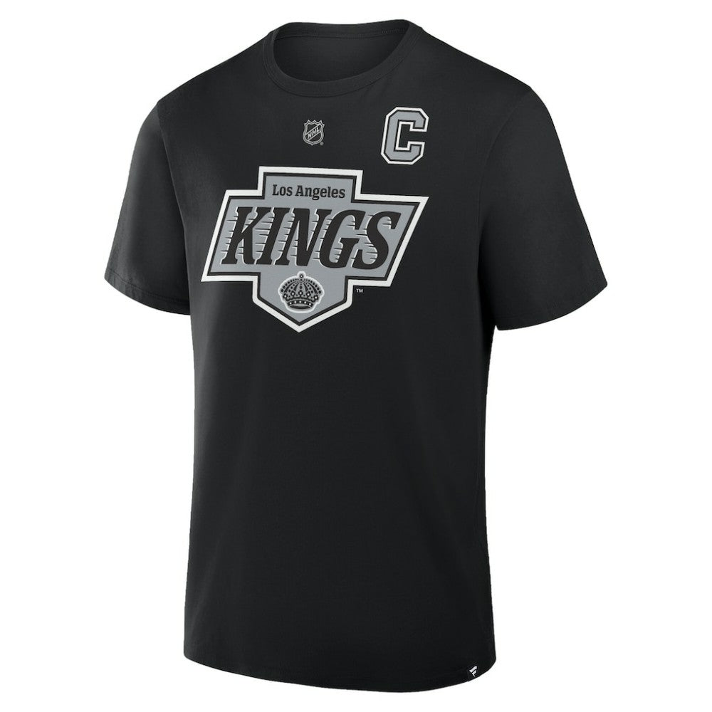 NHL Anze Kopitar Los Angeles Kings Fanatics Authentic Stack Name & Number T-Shirt - Black