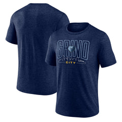 Memphis Grizzlies Huddle Tri-Blend T-Shirt Navy