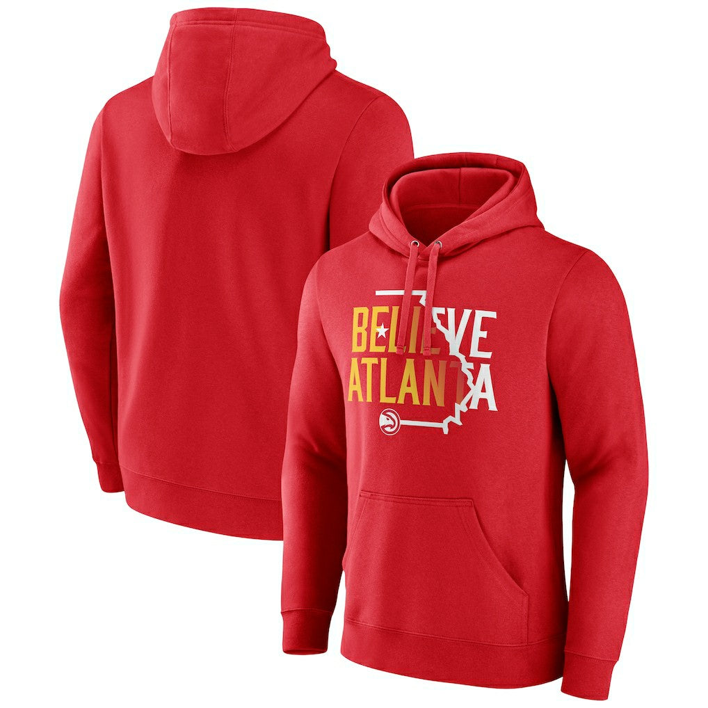 Atlanta Hawks Team Pride Pullover Hoodie Red
