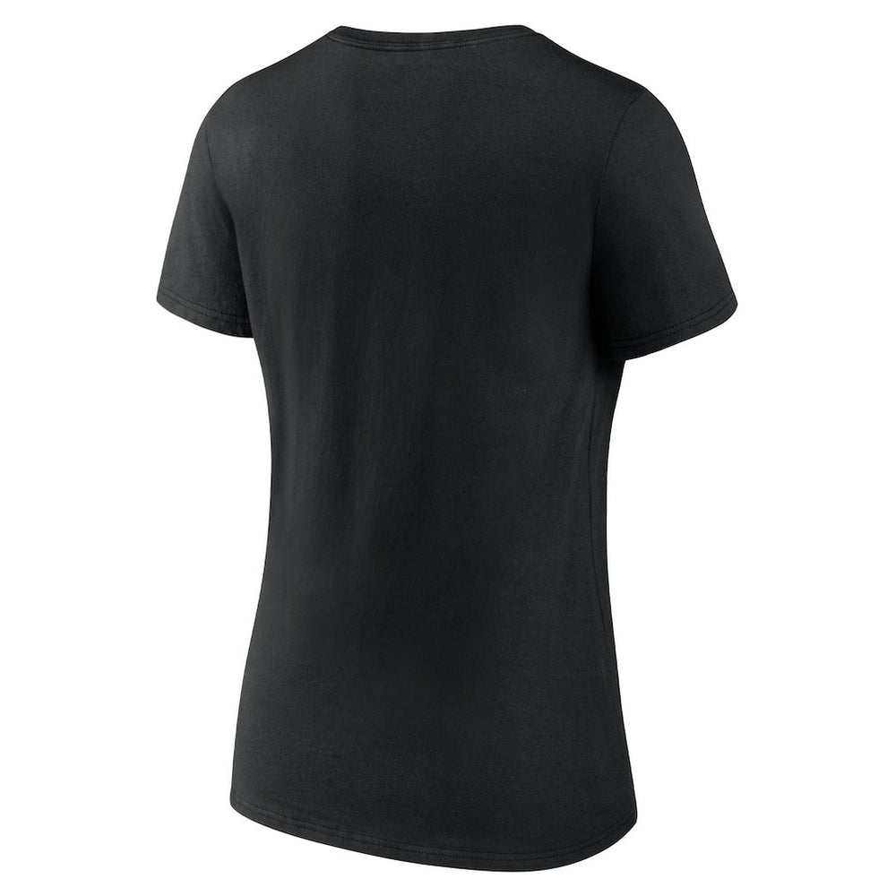 Chicago Bulls Women's Core Hometown Launch V-Neck T-Shirt Black