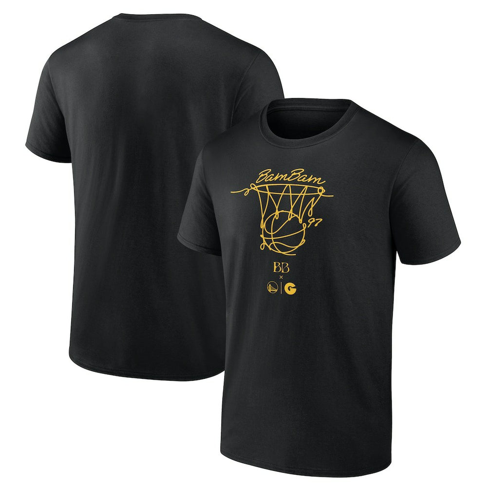 Golden State Warriors Bam Bam T-Shirt Black