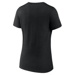 Golden State Warriors Women's Bam Bam V-Neck T-Shirt Black