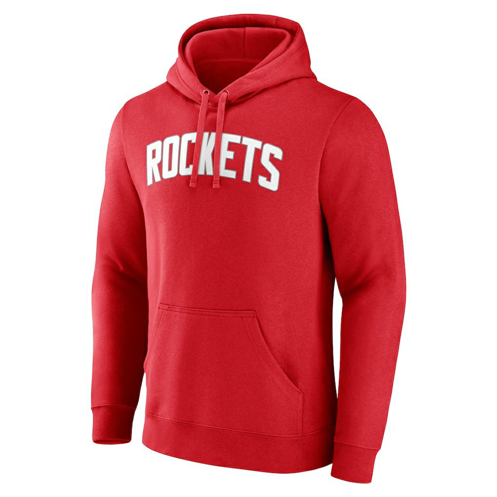 Houston Rockets Wordmark Pullover Hoodie Red
