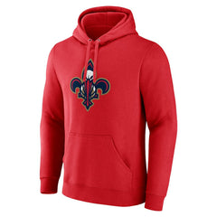 New Orleans Pelicans Alternate Logo Pullover Hoodie Red