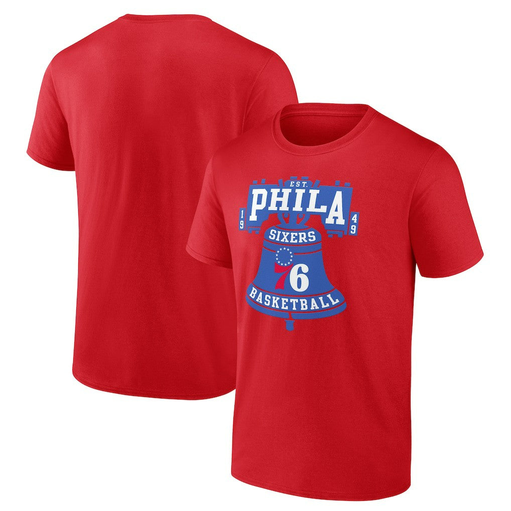 Philadelphia 76ers Home Town T-Shirt Red