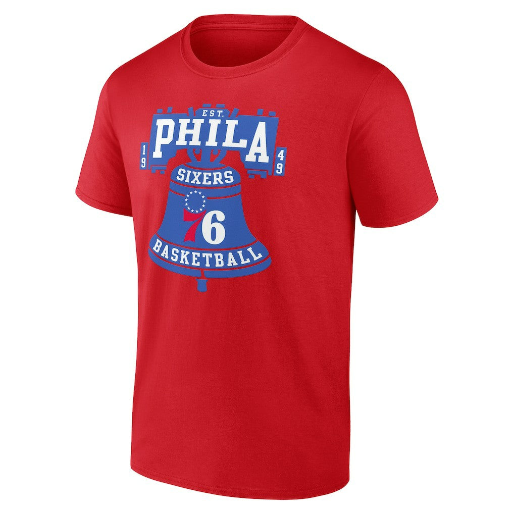 Philadelphia 76ers Home Town T-Shirt Red
