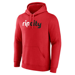 Portland Trail Blazers Alternate Logo Pullover Hoodie Red