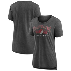Portland Trail Blazers Women's Selection Tri-Blend T-Shirt Gray