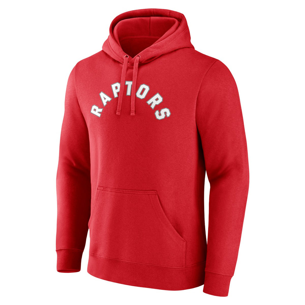 Toronto Raptors Wordmark Pullover Hoodie Red