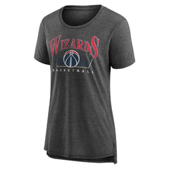 Washington Wizards Women's Selection Tri-Blend T-Shirt Gray