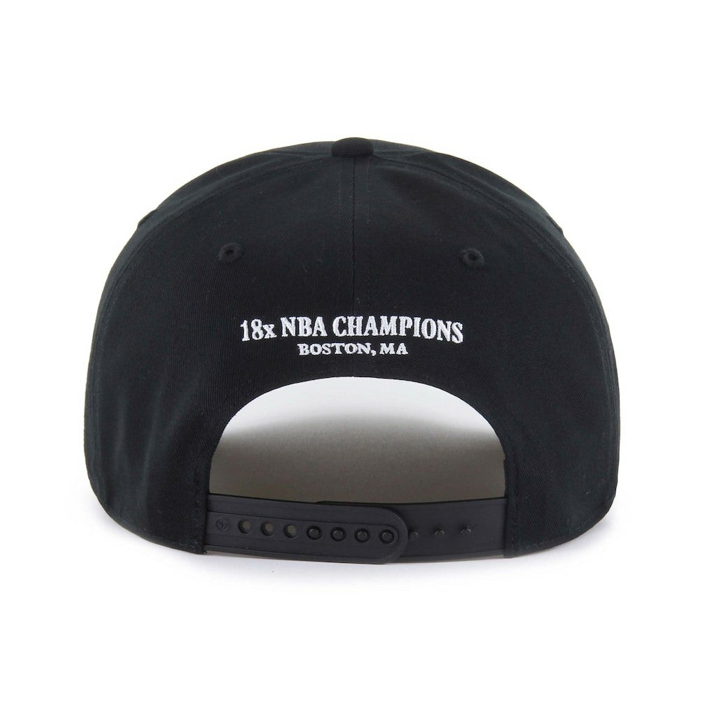 Boston Celtics '47 Every Time Past Champs Hitch Adjustable Hat Black