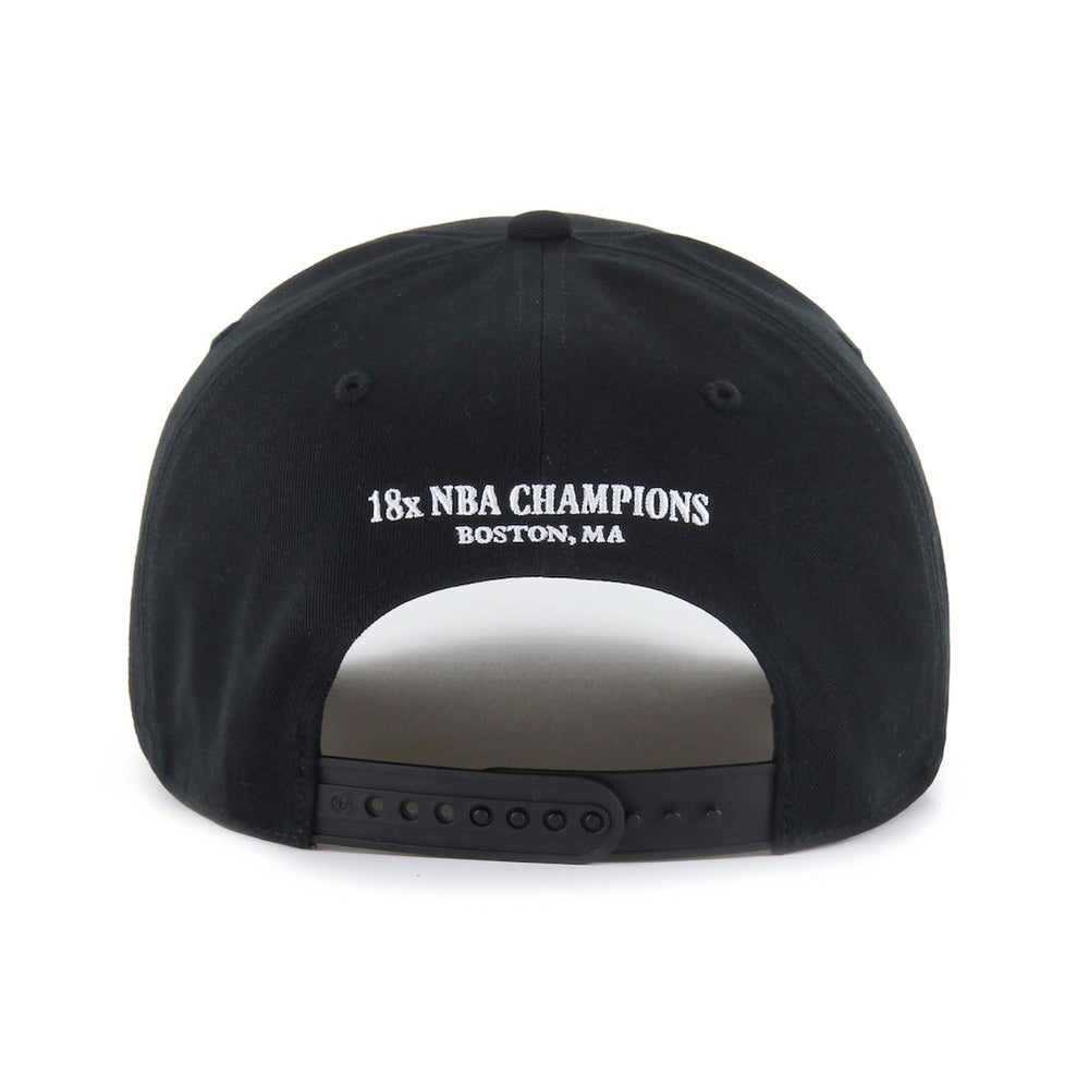 Boston Celtics '47 Every Time Past Champs Hitch Adjustable Hat Black