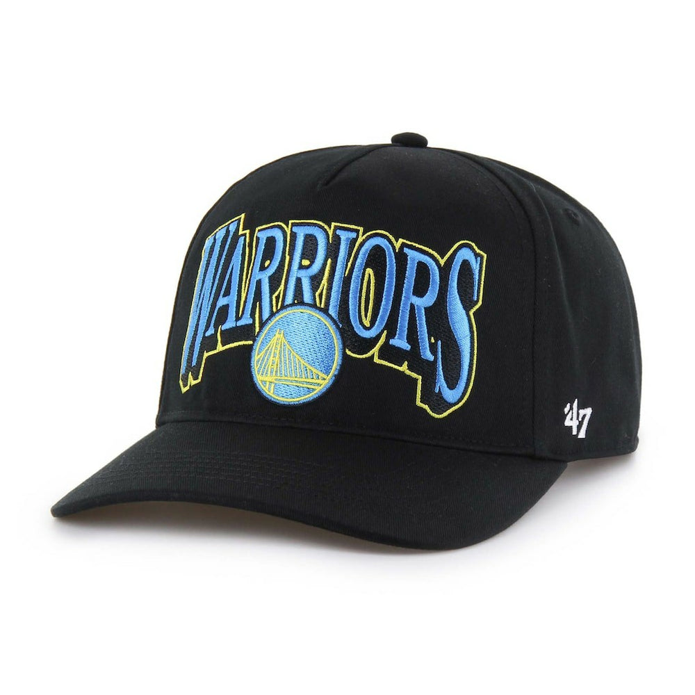 Golden State Warriors '47 Every Time Past Champs Hitch Adjustable Hat Black
