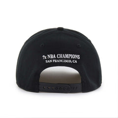 Golden State Warriors '47 Every Time Past Champs Hitch Adjustable Hat Black