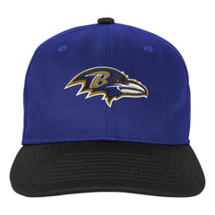 Baltimore Ravens Outerstuff Youth True Retro Adjustable Hat Purple