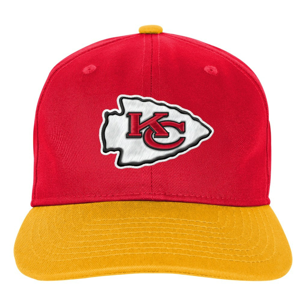 Kansas City Chiefs Outerstuff Youth True Retro Adjustable Hat Red